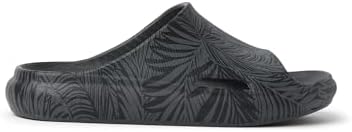 Reef Kids Rio Slide (Little KidBig Kid) BlackGrey Palm