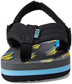REEF Boys ToddlerLittle Kid Ahi Beach Flip Flop, Soft Cushion Footbed, Water Friendly Bolt Up