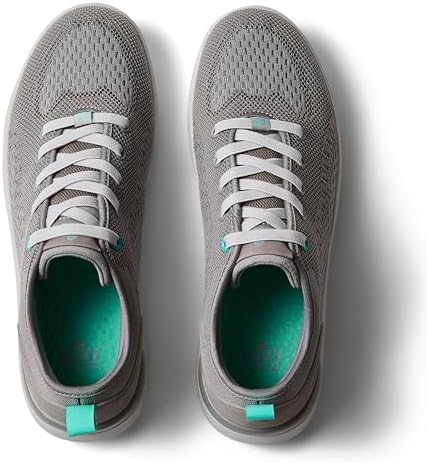 REEF Swellsole Neso Mens Shoe, Lightweight & Breathable, Memory Foam Footbed GreyAqua