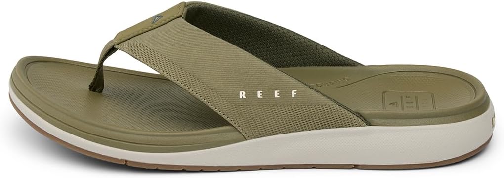 Reef Men's Cushion Norte Flip Flop Sandal Olive Vintage