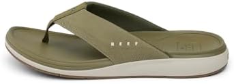 Reef Men's Cushion Norte Flip Flop Sandal Olive Vintage