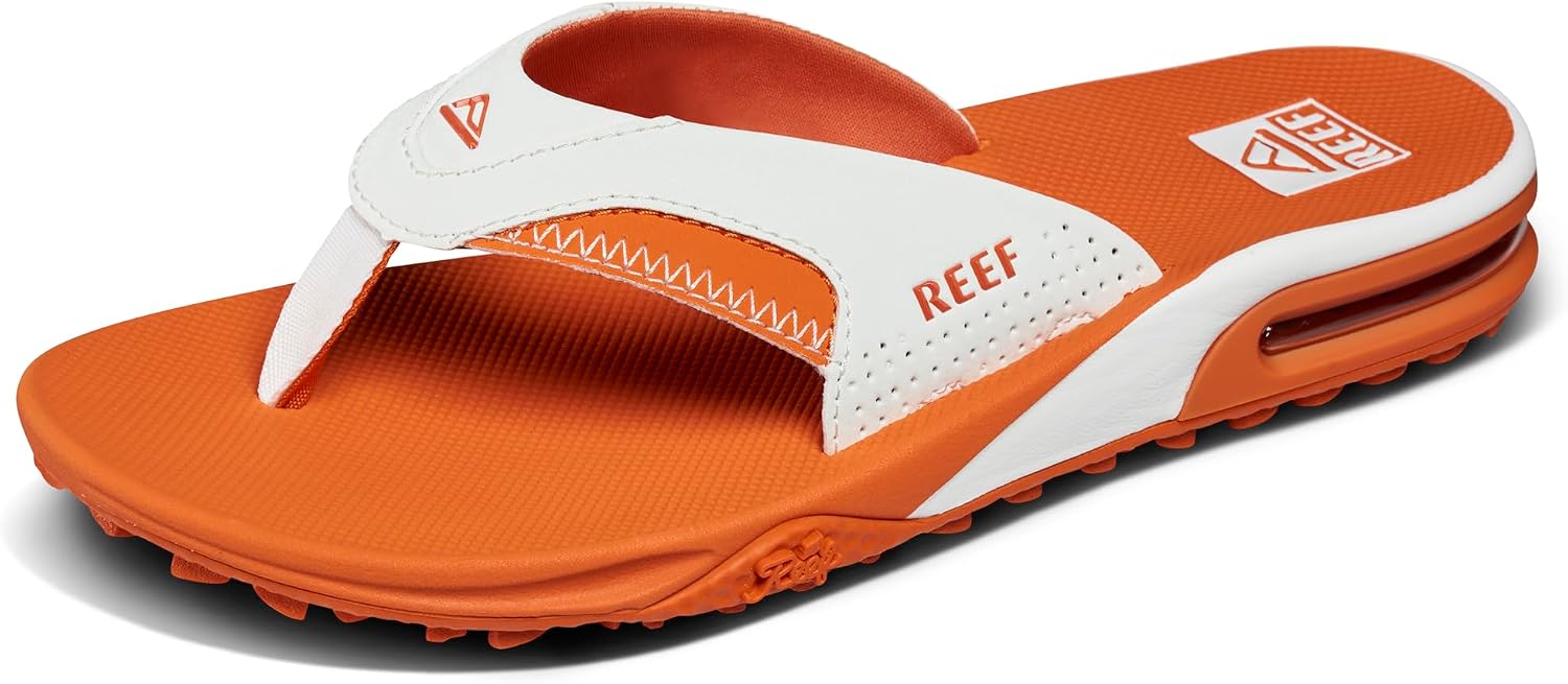 REEF Fanning Pregame WhiteOrange