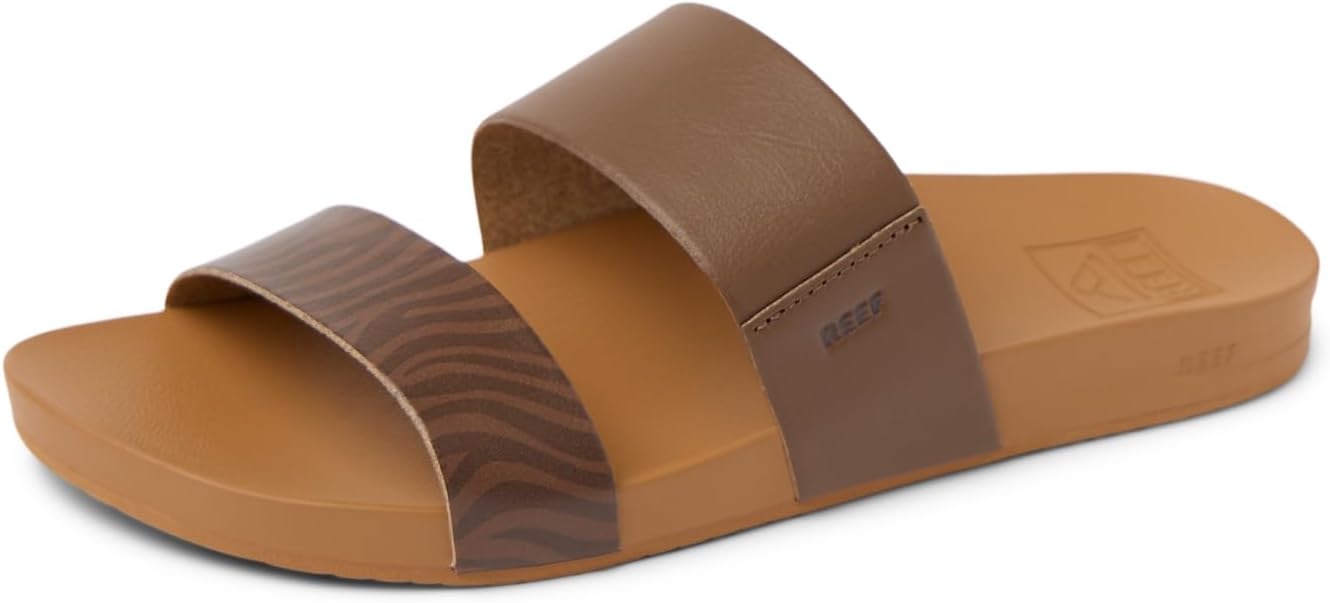 REEF Womens Sandals, Cushion Vista Choco Zebra