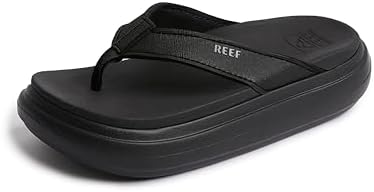 REEF Cushion Bondi Women's Sandal, Lightweight and Supportive Footbed, Water Friendly BlackBlack