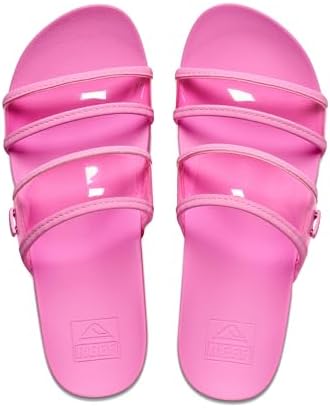 REEF Women's Vista Hi Energy Slide Sandal Light Neon Pink