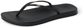 Reef Women’s Cushion Slim Flip Flop Sandal Black