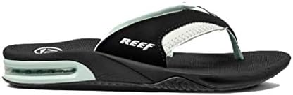REEF Women's Fanning Bottle Opener Flip Flops BlackMint