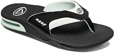 REEF Women's Fanning Bottle Opener Flip Flops BlackMint