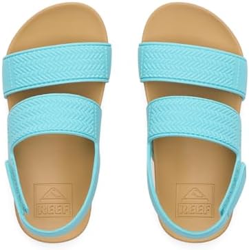 REEF Girls ToddlerLittle Kid Water Vista Platform Sandal, Water Friendly, Adjustable Strap Capri