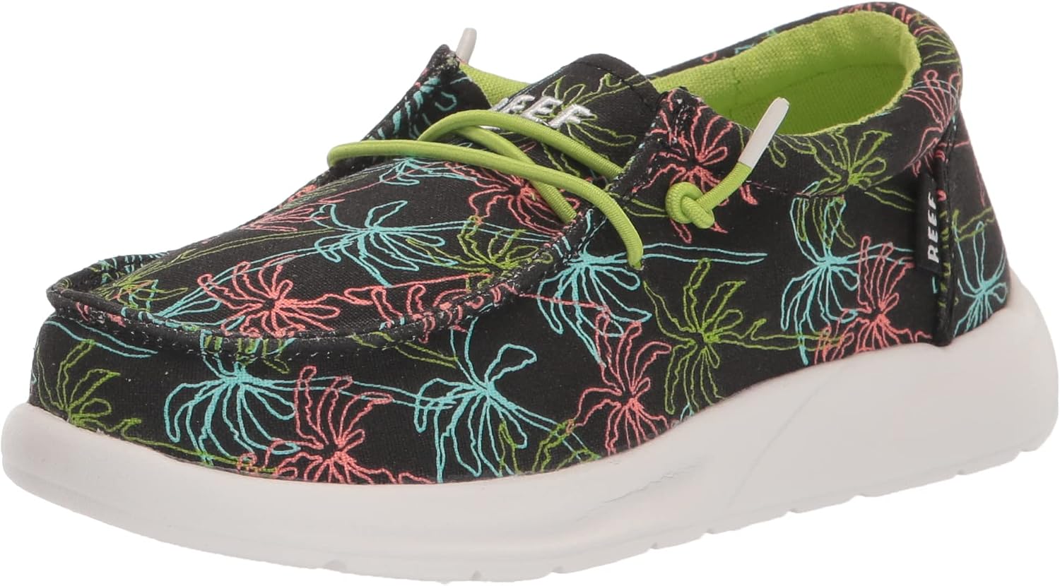REEF Boys Cushion Coast Shoe Neon Palm