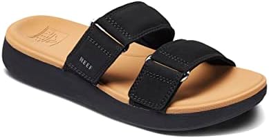 REEF Cushion Cloud Roa Womens Sandal Black-tan