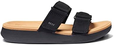 REEF Cushion Cloud Roa Womens Sandal Black-tan