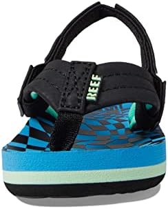 REEF Boys ToddlerLittle Kid Ahi Beach Flip Flop, Soft Cushion Footbed, Water Friendly Swell Checkers