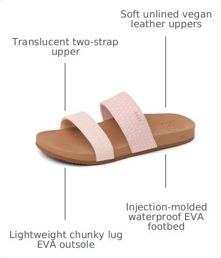 REEF Cushion Vista (Big Kid) PinkTan