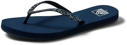 REEF Women's Sandals Stargazer, Glitter Flip Flops for Women With Soft Cushion Footbed Mermaid