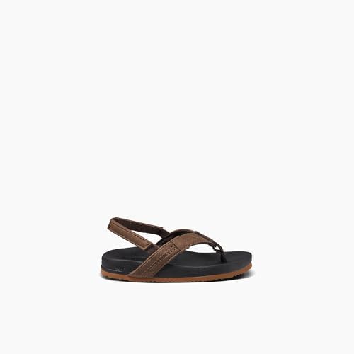 REEF Baby Boys' Phantom Cushion Flip Flops Black-brown23