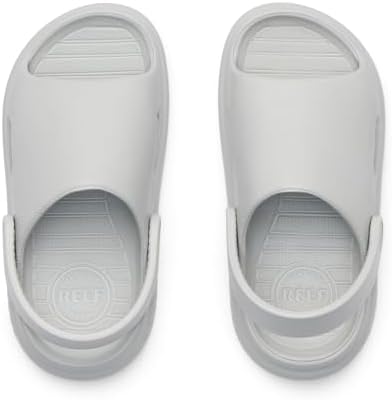 REEF Boys ToddlerLittle Kid Rio Slide Light Grey