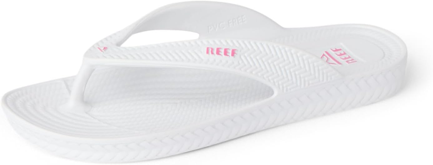 REEF Women's Water Court Beach Flip Flops White