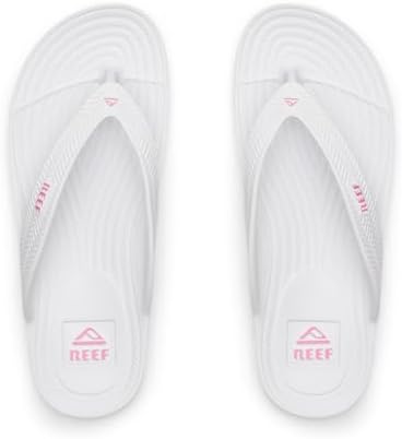 REEF Women's Water Court Beach Flip Flops White