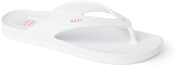 REEF Women's Water Court Beach Flip Flops White