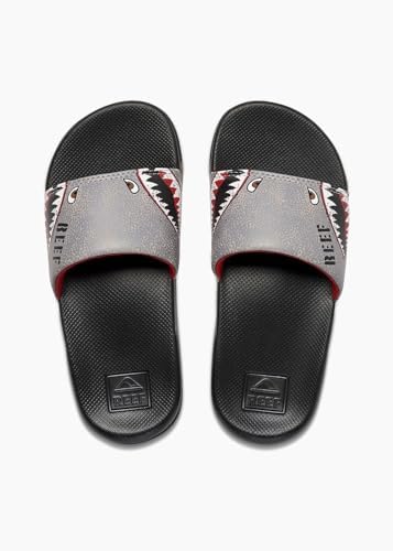 Reef Boys Kids One Slide Sandal Flying Sharks23