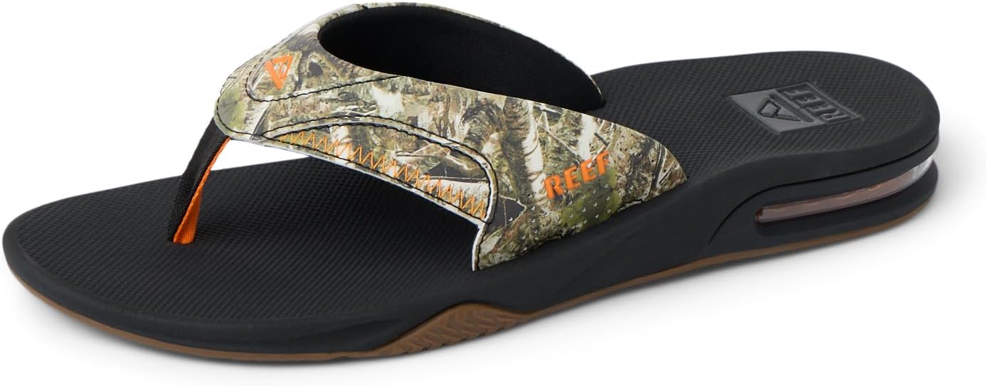 REEF Mens Sandals, Fanning Tree Camo