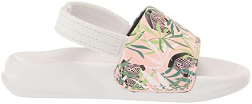 REEF Girls ToddlerLittle Kids One Slide Sandal Zebra