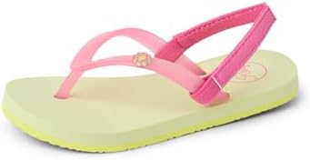 REEF Girls' ToddlerLittle Kid Charming Flower Lime