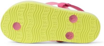 REEF Girls' ToddlerLittle Kid Charming Flower Lime