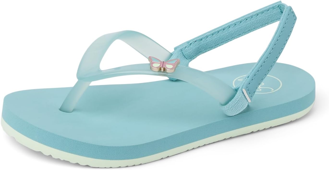 REEF Girls' ToddlerLittle Kid Charming Nile Blue