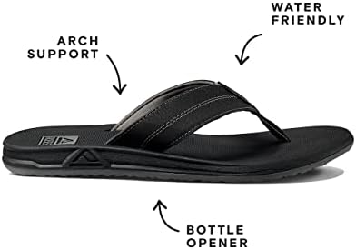 Reef Men’s Element TQT Flip Flop Black