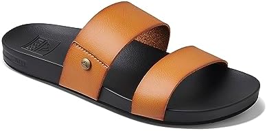 REEF Womens Sandals, Cushion Vista Cognac Black