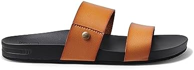 REEF Womens Sandals, Cushion Vista Cognac Black