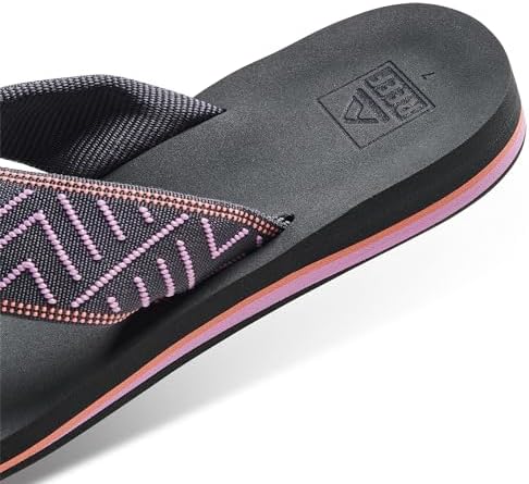 REEF Women's Sandals Spring Woven Flip Flops Shadow