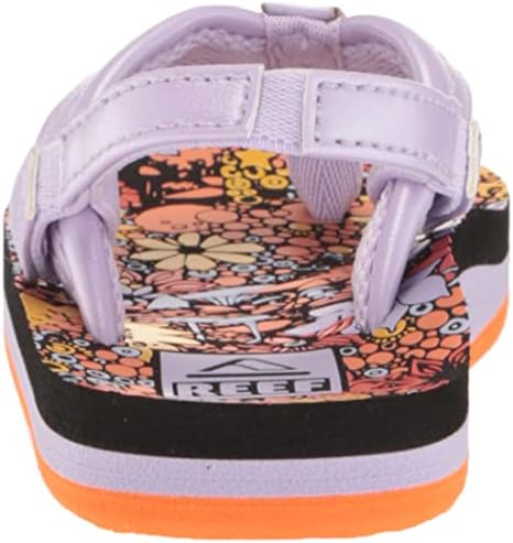 REEF Girls ToddlerLittle Kid Ahi Beach Flip Flop, Soft Cushion Footbed, Water Friendly Mini Floral