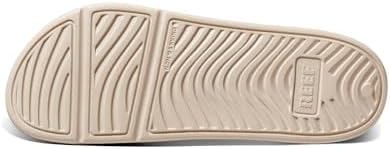 REEF Men's Oasis Double Up Waterproof Slides Birch Palm