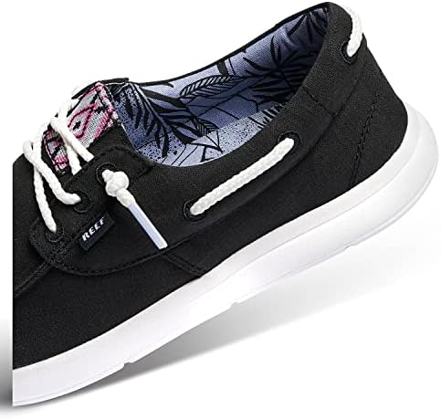 REEF Cushion Coast Boat Womens Shoe Black