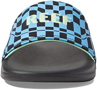 Reef Boys Kids One Slide Sandal Swell Checkers