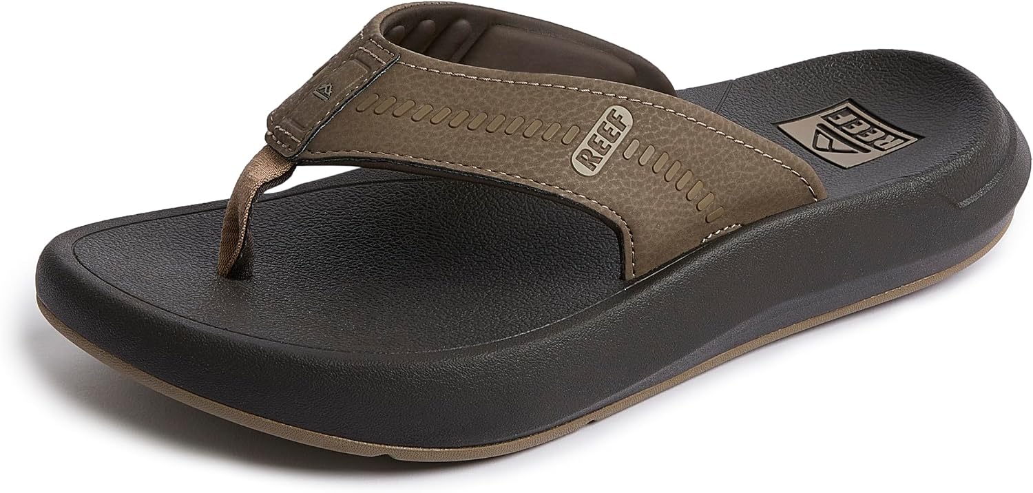 REEF Mens Sandals, Cruiser Brown-tan