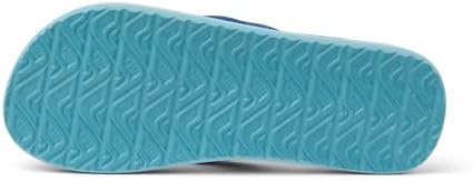 REEF Boys Kids Ahi Beach Flip Flop, Soft Cushion Footbed, Water Friendly Royal Sharks