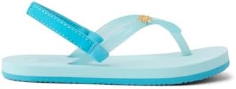 Reef Girls' Little Charming Backstrap Flip Flop Sandals Capri