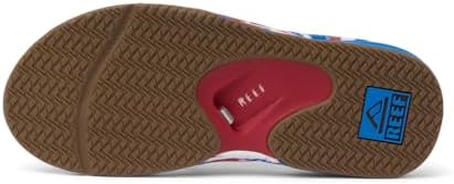 REEF Mens Sandals, Fanning Splatter 4th