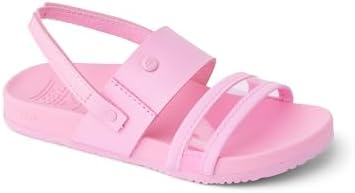 REEF Girls ToddlerLittle Kids Cushion Vista Sandal Jelly Pink