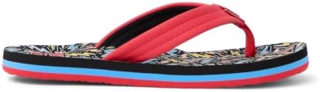REEF Boys Kids Ahi Beach Flip Flop, Soft Cushion Footbed, Water Friendly Multi Bolts