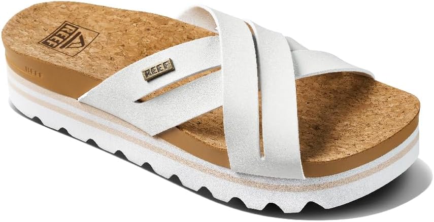 REEF Women's Cushion Bloom Hi Platform Sandals Cloud