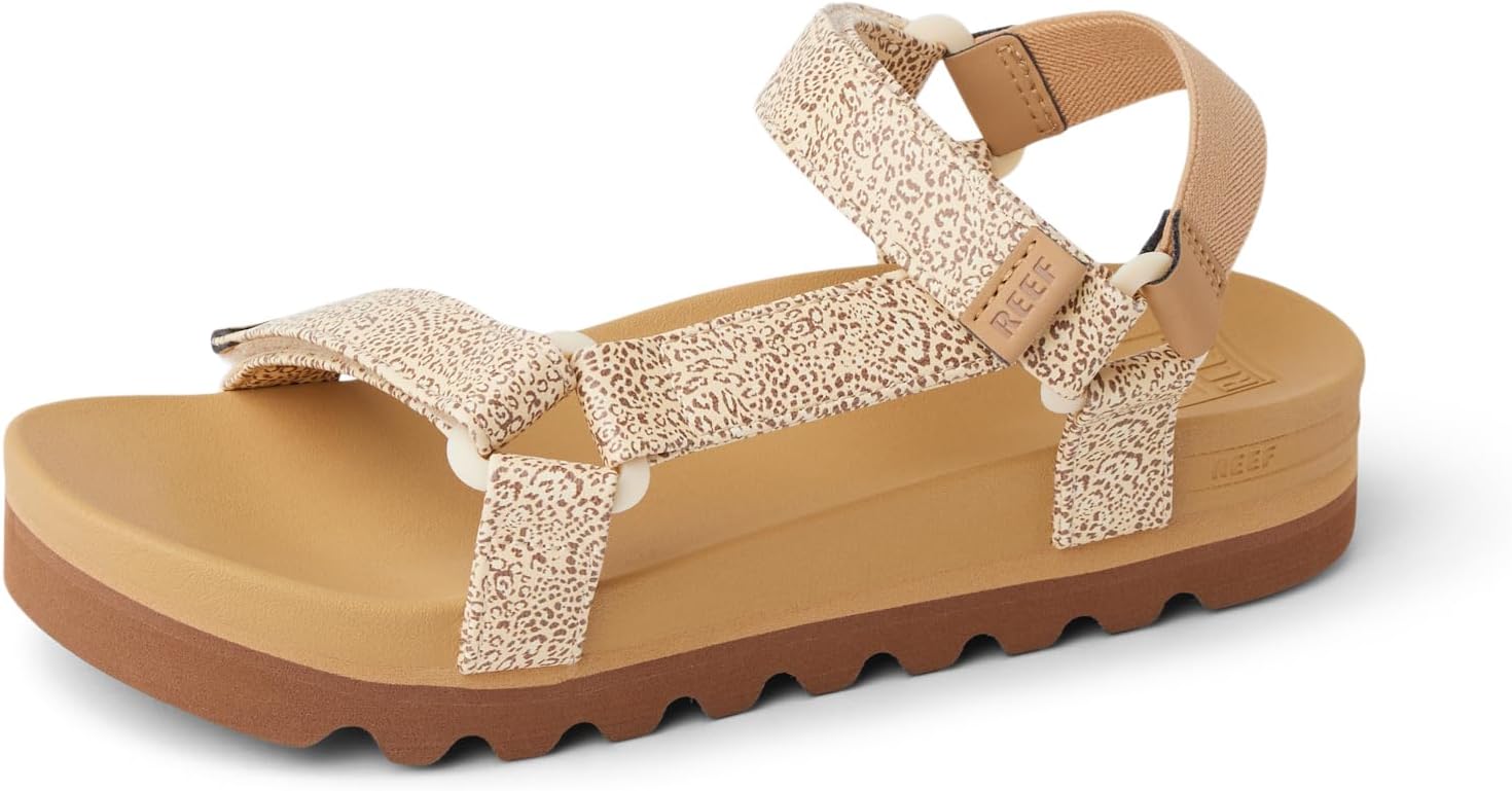 REEF girls Kids Rem Hi Ditsy Cheetah
