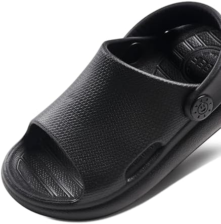 REEF Boys ToddlerLittle Kid Rio Slide Black