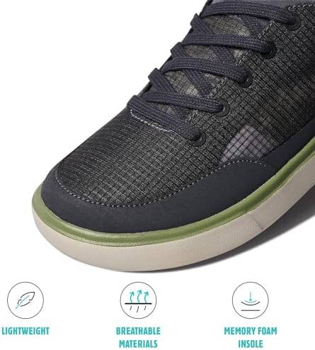 REEF Swellsole Navigator Men's Shoe, Lightweight & Breathable, Memory Foam Footbed GreyCamo