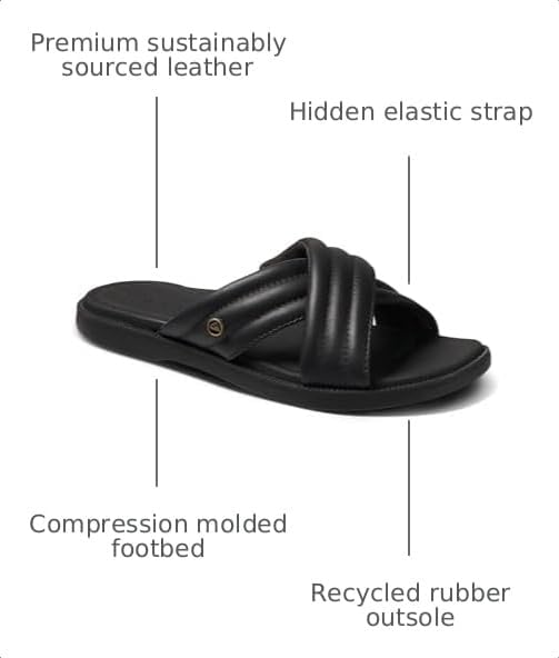 REEF Lofty Lux X Sandals for Women Black