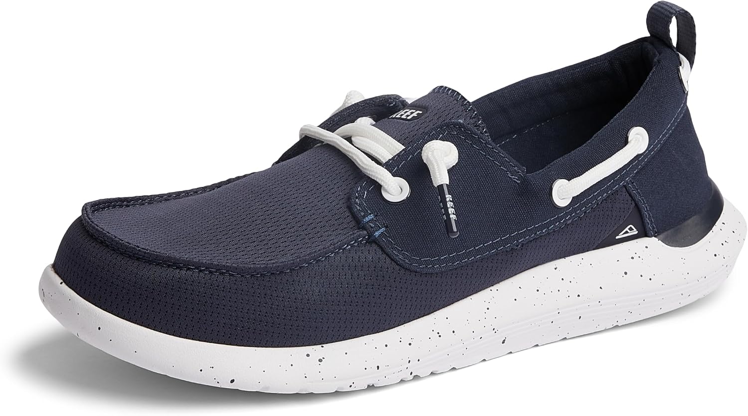 REEF Men's Swellsole Pier Boat Shoes Navy Mesh